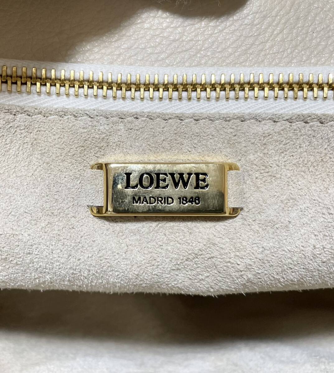 LOEWE　ロエベ アナグラム　レザー　2way トートバッグ ショルダーバッグ　ハンドバッグ_画像9