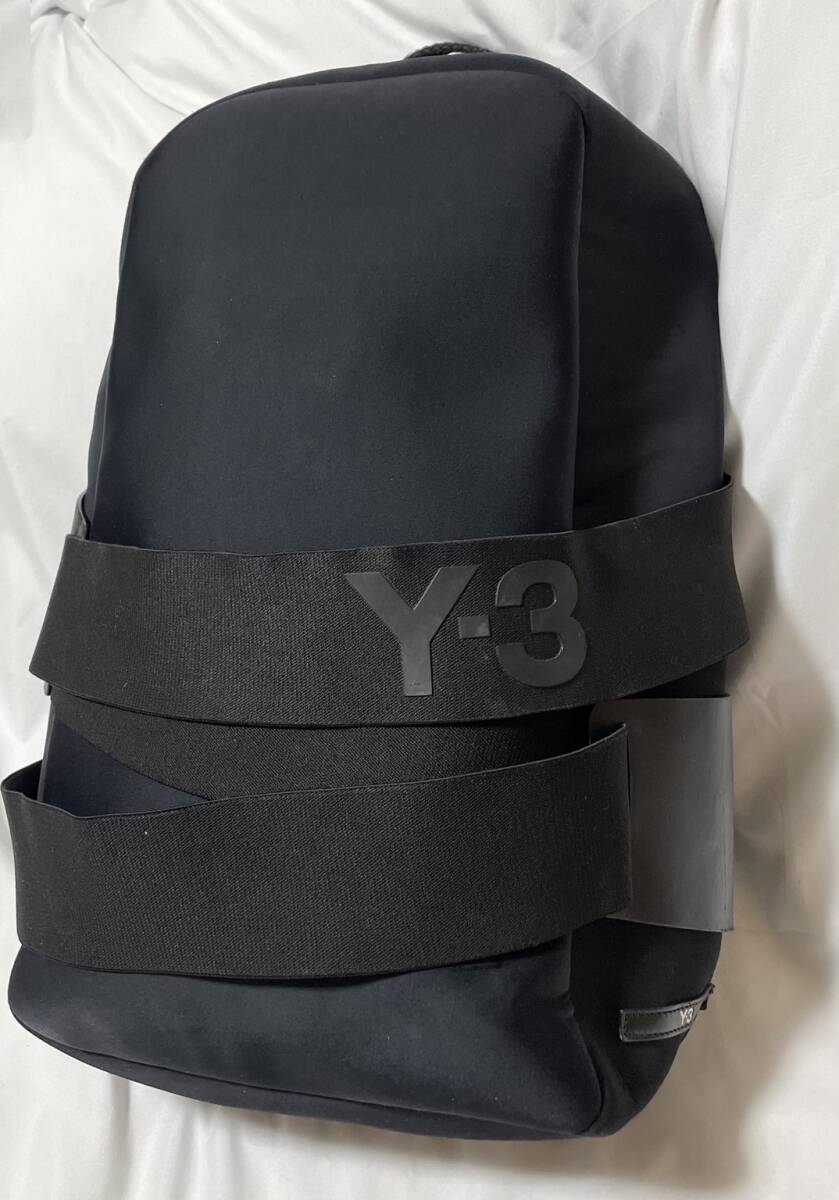 Y-3 ワイスリー ロゴ　QASA QRUSH BACKPACK カーサ バックパック リュック メンズ　_画像1