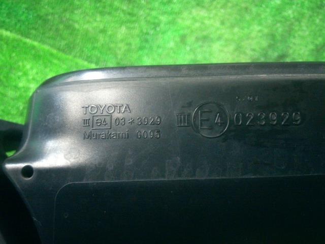 ヴォクシー DBA-ZRR80G 右サイドミラー X Cパッケージ 8人 3ZR-FAE 1F7 87910-28B51の画像4