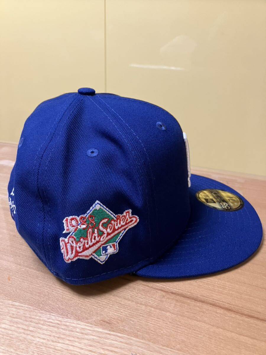 新品未使用　NEW ERA ドジャース　キャップ　ハート柄　DODGERS ニューエラ　7 1/8 56.8cm_画像5