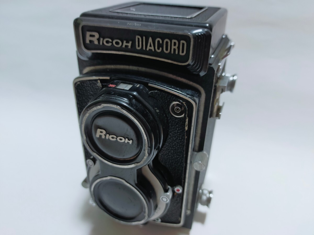 ★良品★リコー RICOH DIACORD 8cm F3.5 ニ眼カメラ #104_画像1