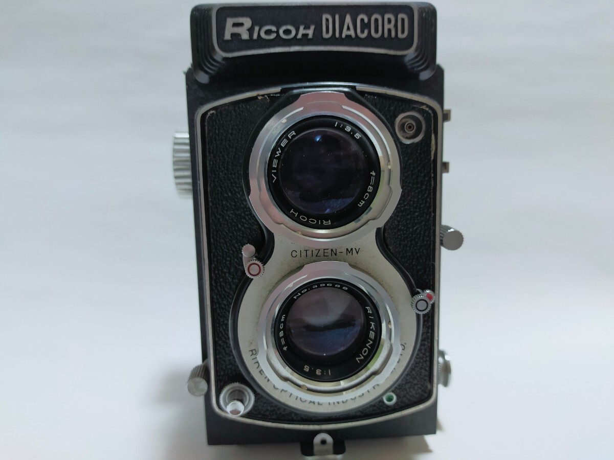 ★良品★リコー RICOH DIACORD 8cm F3.5 ニ眼カメラ #104_画像2