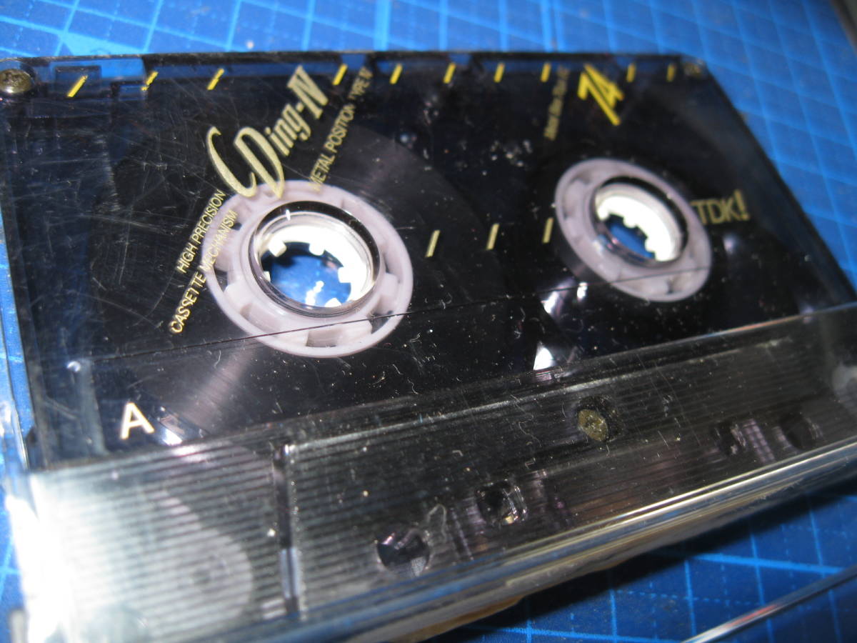 使用済み　中古　 カセットテープ　TDK　CDing4　Type4　メタル　74分 1本 爪あり　No.90085_画像1