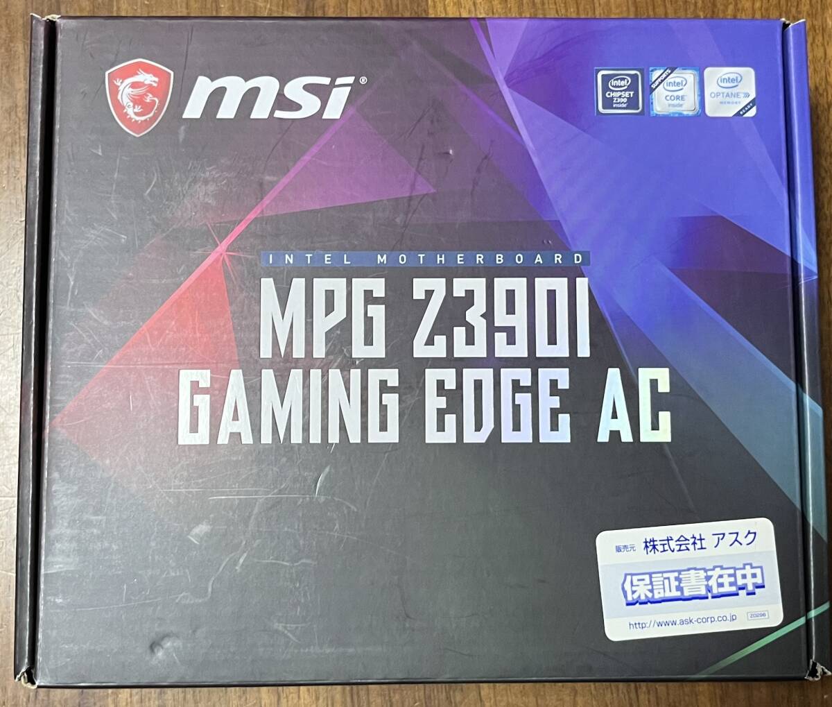 MSI MPG Z390I GAMING EDGE AC LGA1151 MiniITXマザーボード_画像1