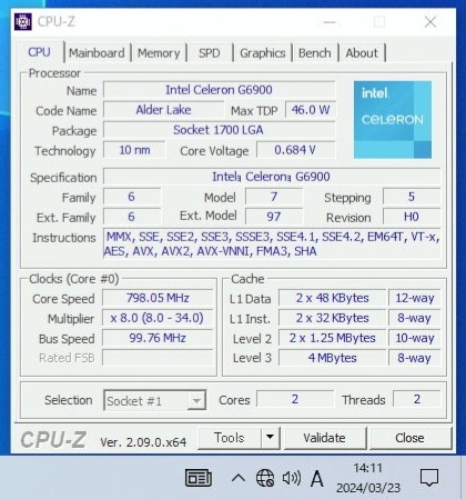 Intel Celeron G6900_画像3