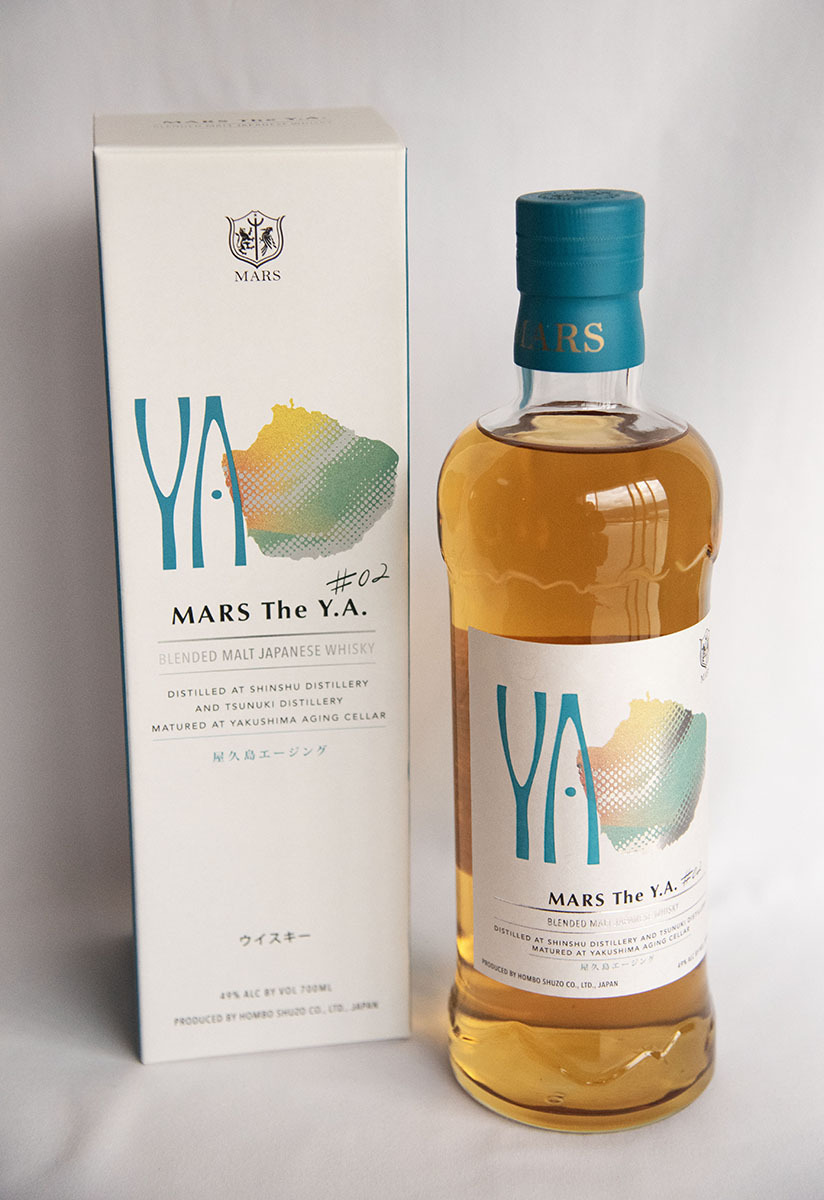 マルスウイスキー（本坊酒造）MARS The Y.A.#02［屋久島エイジング］ブレンデッドウイスキー 700ml 化粧箱付き アルコール度数49％