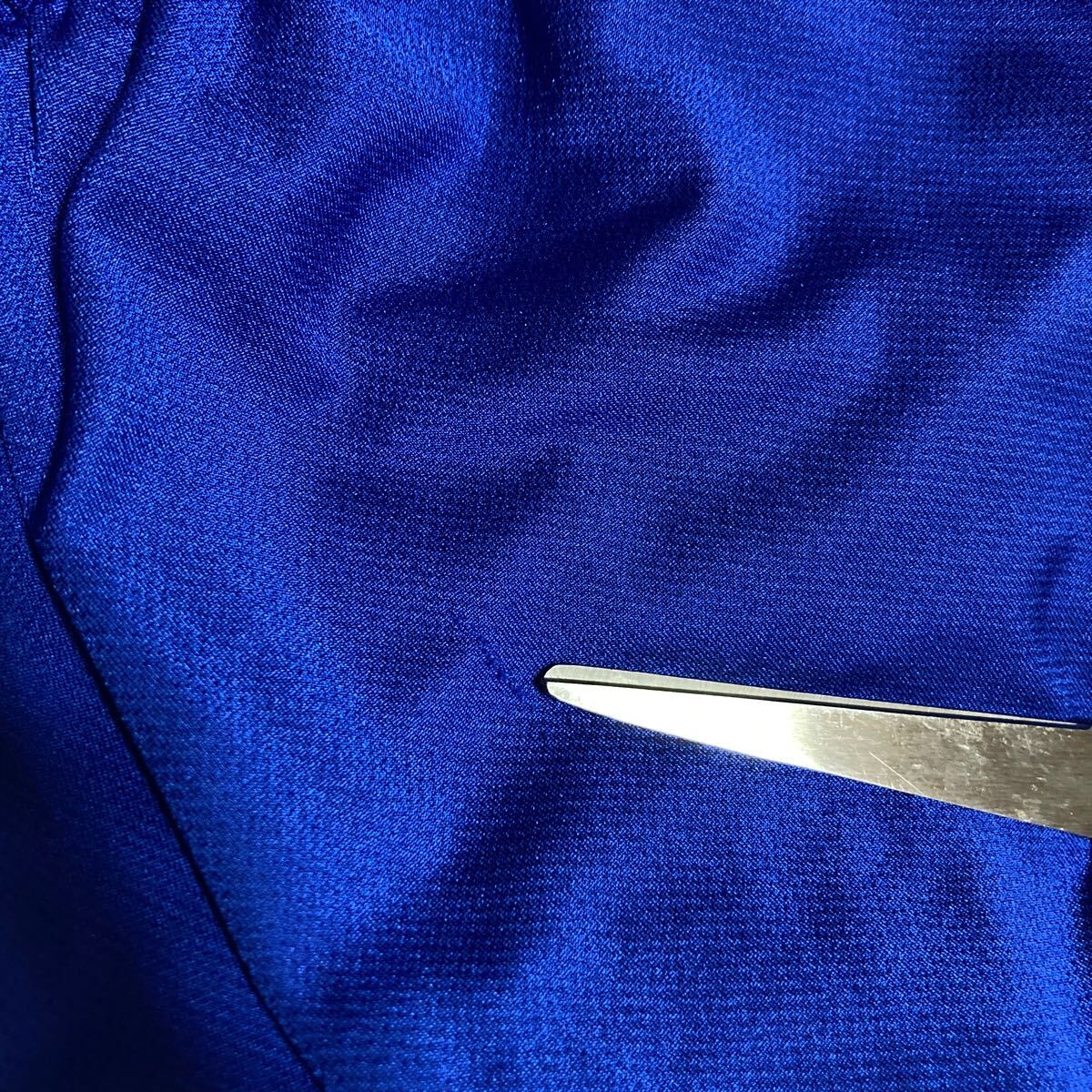 MIZUNO ミズノ ランニングパンツ 陸上 マラソンパンツ インナー付 ブルー Ｌサイズ_縦に引っ掻きキズあり