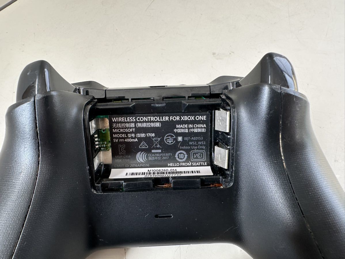 Xbox One コントローラー Project Scorpio 1708 本体のみ 動作未確認の画像8