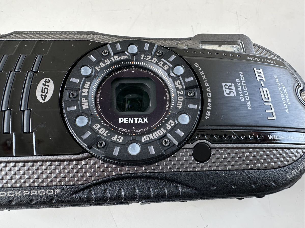 PENTAX WG-III ペンタックス デジタルカメラ 動作未確認_画像6