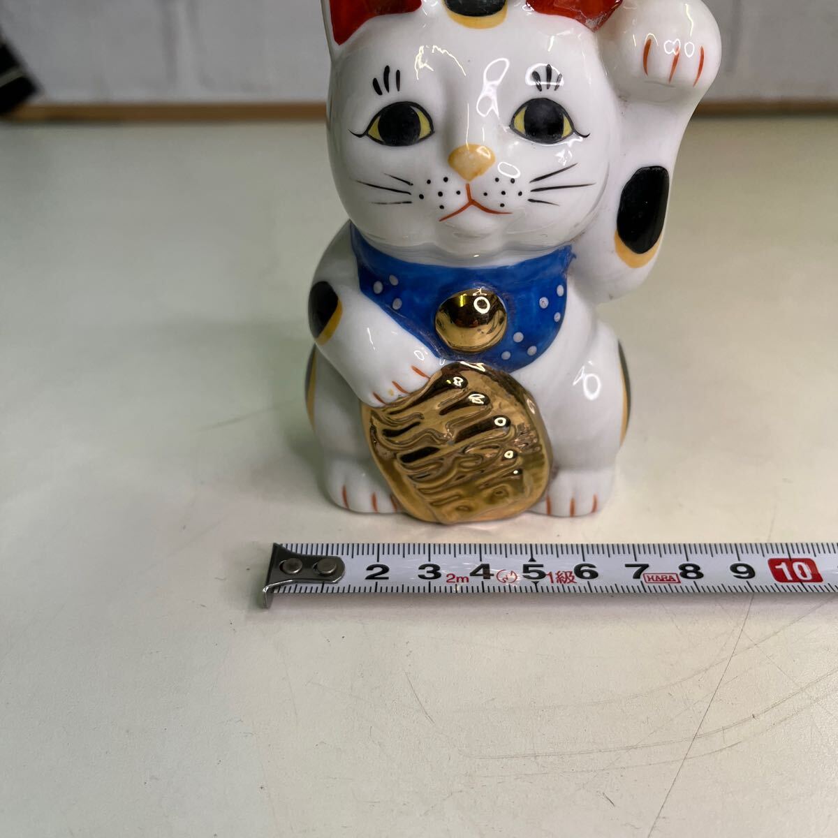 招き猫 縁起物 置物 商売繁盛 昭和レトロ 陶器 アンティーク まねきねこ レトロ_画像8