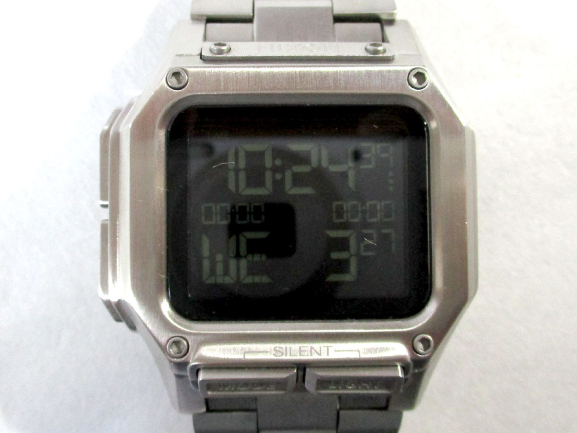 NIXON★ニクソン REGULUS SS デジタル クォーツ メンズ腕時計★S11182の画像1