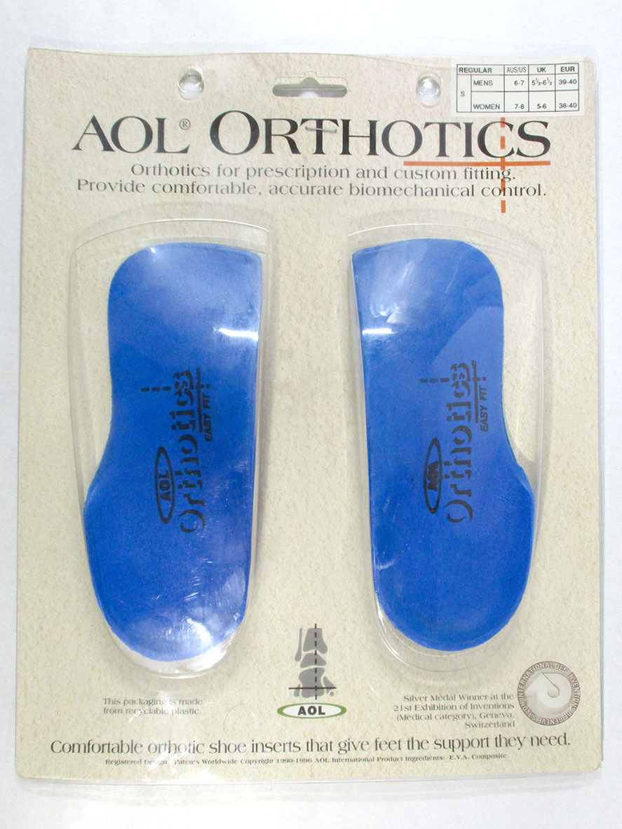 ★AOL ORTHOTICS　フットインソール　サイズ：S　未使用★S11360-3_画像1