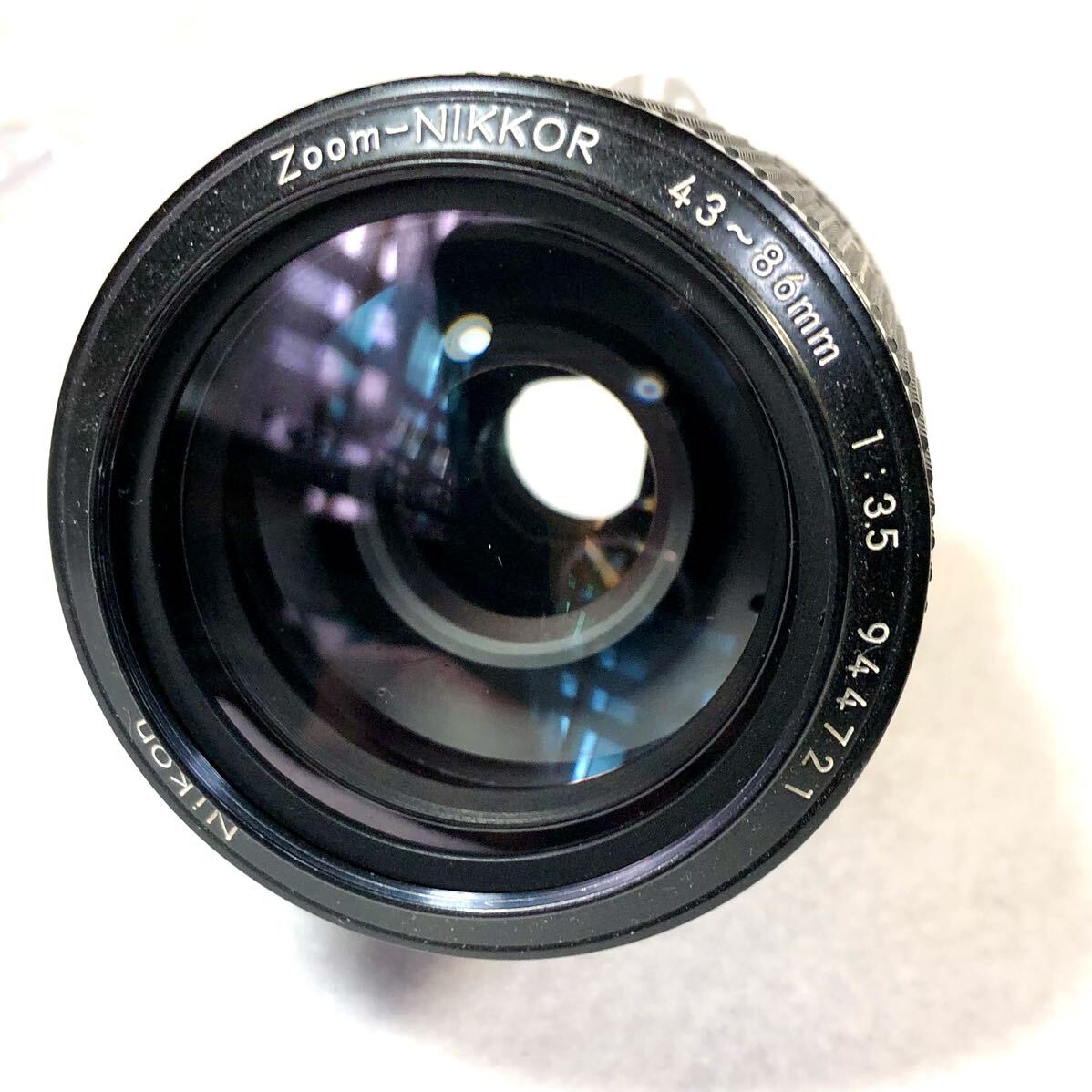m319 レンズ Nikon【ZOOM NIKKOR 43-86mm f3.5】ニコン ニッコールレンズ Ai 直伸型の画像1
