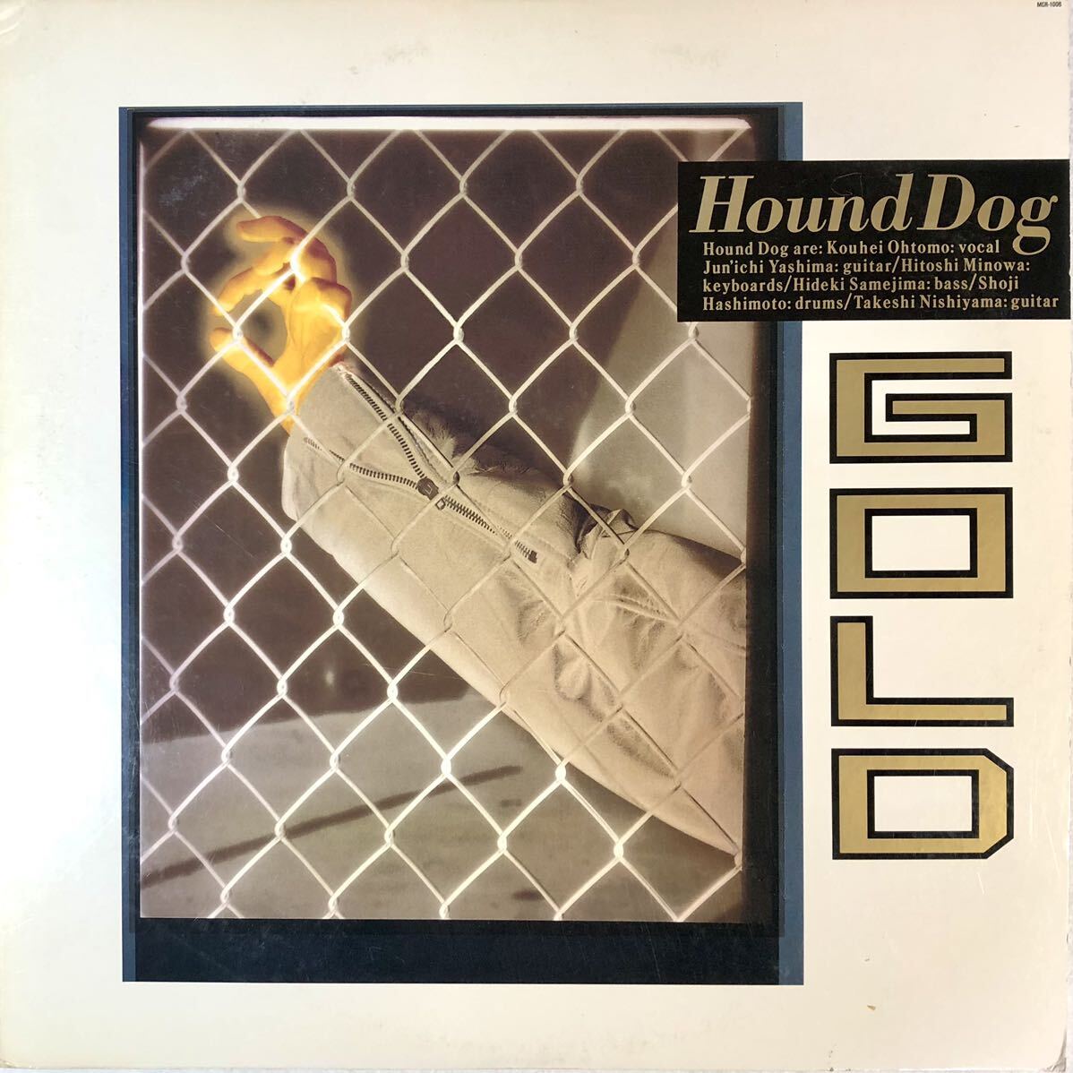 m327 見本盤 LPレコード【GOLD /HOUND DOG】ハウンド・ドッグ_画像1