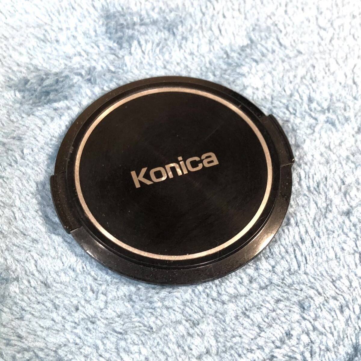 m328 レンズキャップ【Konica 55mm】ワンタッチ プッシュ式 コニカ _画像3