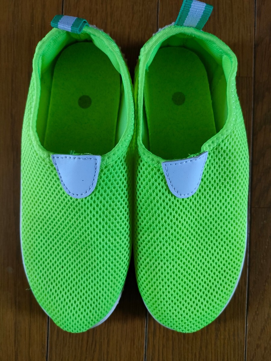  детский   Aqua   морской  обувь    сетка   легкий (по весу)   зеленый 19 сантиметр 