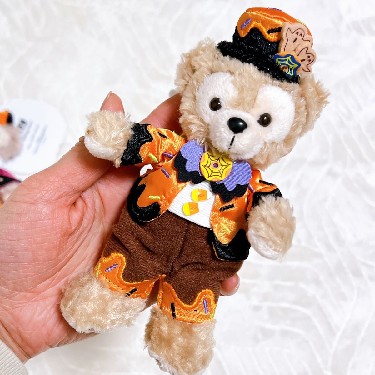 ダッフィー  ぬいぐるみバッジ　 シェリーメイ　 ディズニー　 TDS   ハロウィン