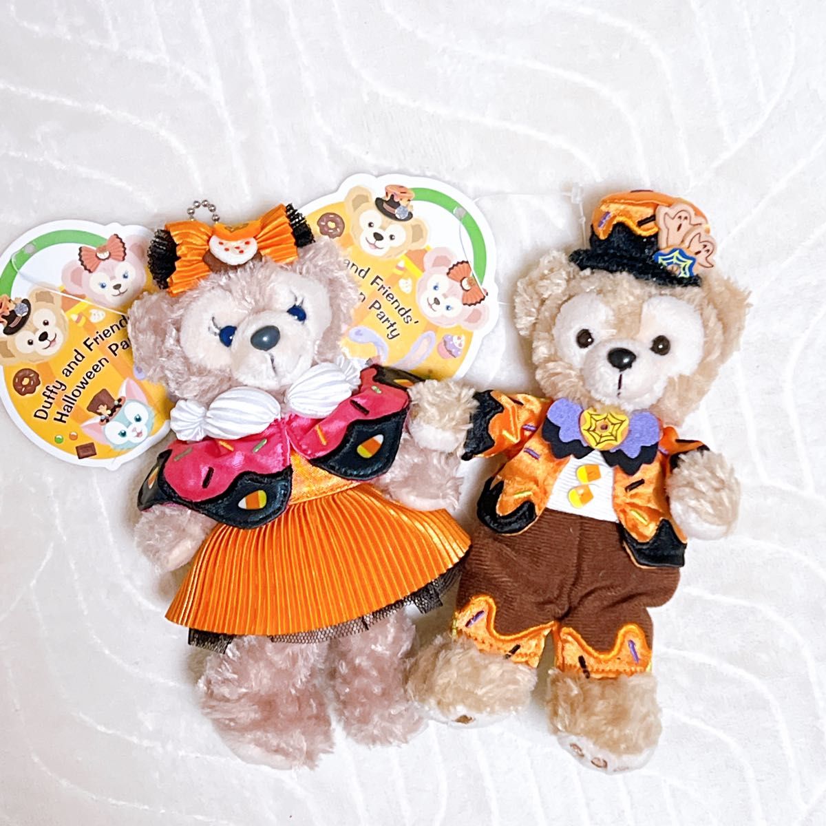 ダッフィー  ぬいぐるみバッジ　 シェリーメイ　 ディズニー　 TDS   ハロウィン