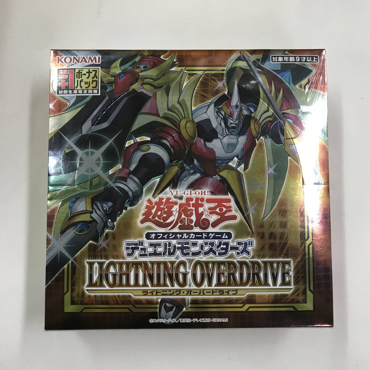 kb1665 送料無料！新品 BOX 遊戯王 デュエルモンスターズ ライトニング・オーバードライブ_画像1