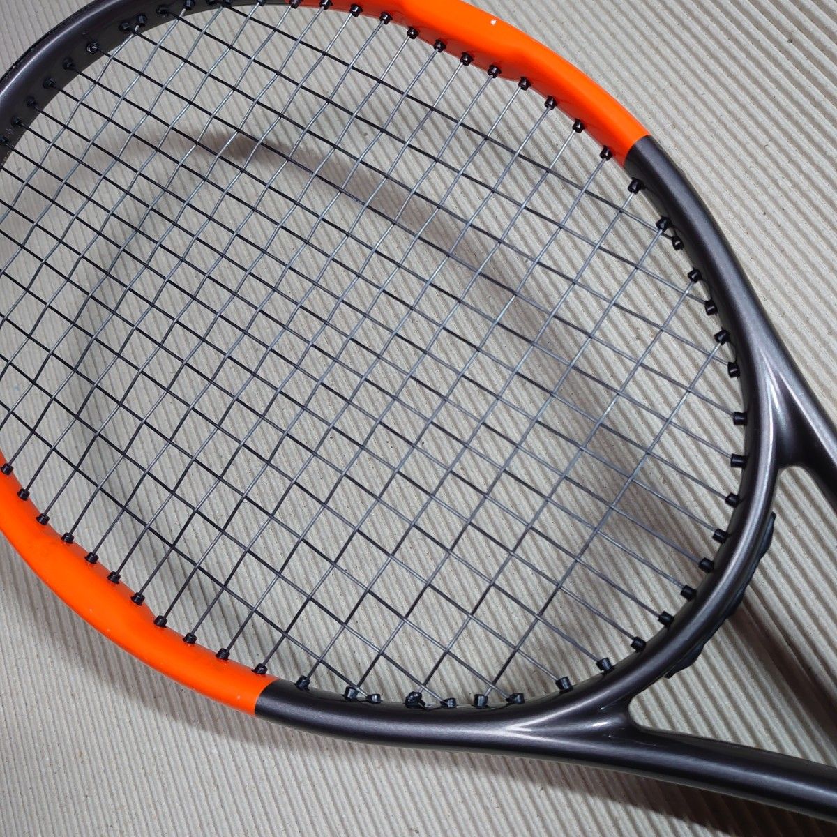 Wilson BURN95 v2.0 テニスラケット　オレンジ　グレー　①
