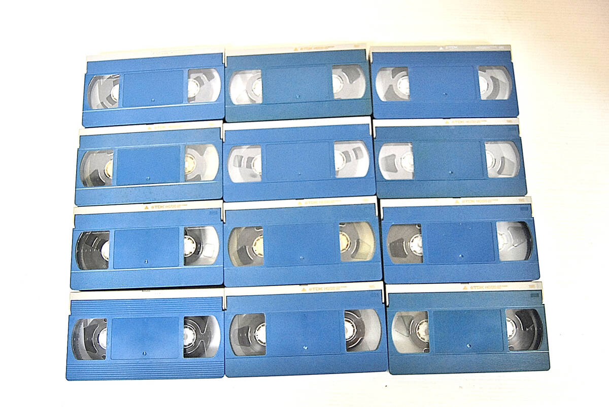 中古 VHSビデオテープ 48本 再録用 使用済・TDK HG120・HG160・HG180・他の画像5