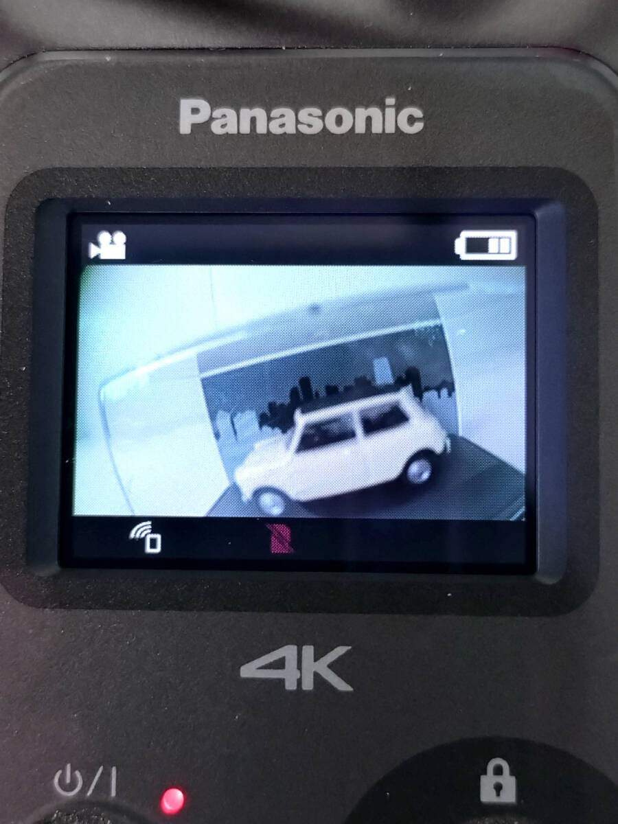 4K撮影 パナソニック ウェアラブルカメラ グレー HX-A500_画像7