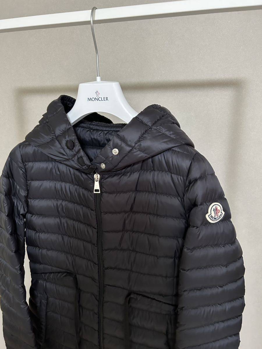 ★モンクレール★MONCLER★BARBEL★サイズ00★ブラック★美品★軽量ロングダウン★正規品_画像2