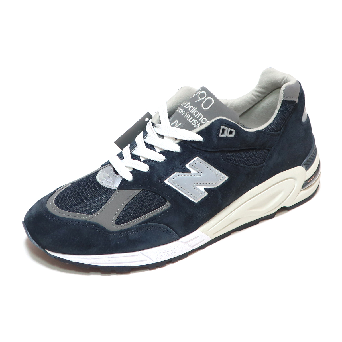 NEW BALANCE M990NB2 NAVY US12 30cm MADE IN USA M990V2 ( ニューバランス M990 V2 ネイビー 紺 アメリカ製 )_画像4