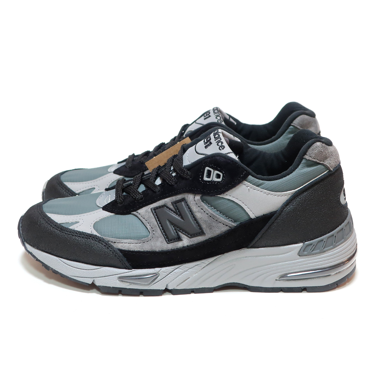 NEW BALANCE M991WTR BLACK/GRAY US8.5 26.5cm MADE IN UK ( ニューバランス M991 ブラック/グレー UK製 )_画像2