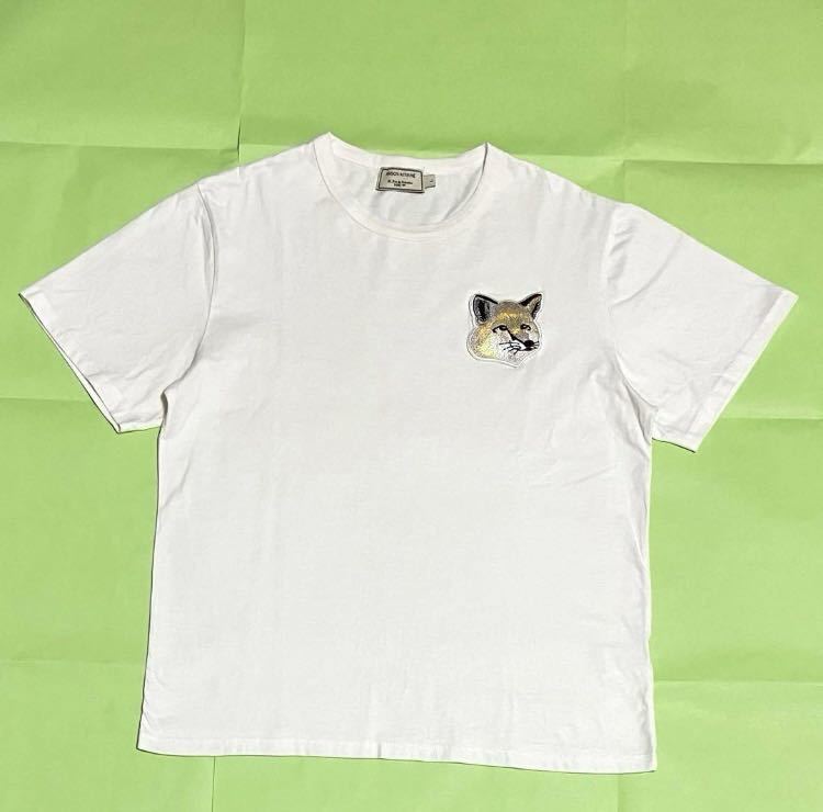 人気】Maison Kitsune メゾンキツネ ロゴTシャツ 半袖Tシャツ 人気】Maison Kitsune メゾンキツネ ロゴTシャツ 半袖Tシャツ