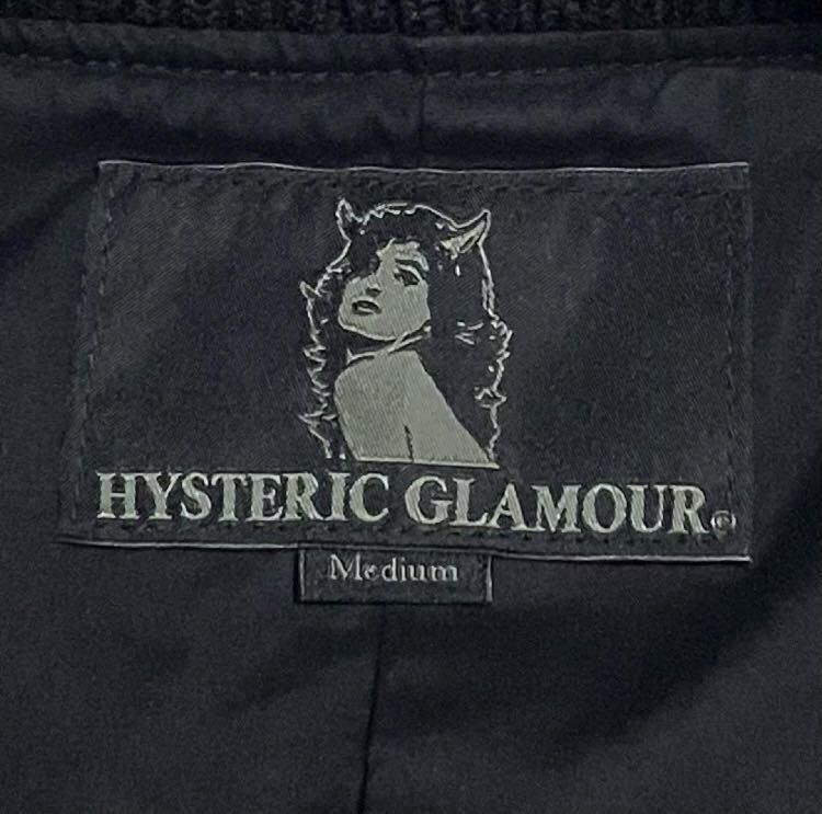 【人気】HYSTERIC GLAMOUR　ヒステリックグラマー　ブルゾン　ジップアップ　ブルドッグ　ワッペン　ユニセックス　刺繍ロゴ　0221AB04_画像8