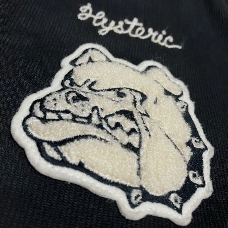 【人気】HYSTERIC GLAMOUR　ヒステリックグラマー　ブルゾン　ジップアップ　ブルドッグ　ワッペン　ユニセックス　刺繍ロゴ　0221AB04_画像4