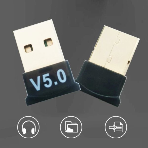 Bluetooth USB adaptor Don gru2 piece USB adaptor wireless communication small size Bulk Bluetooth receiver wireless reception Windows10 8 7