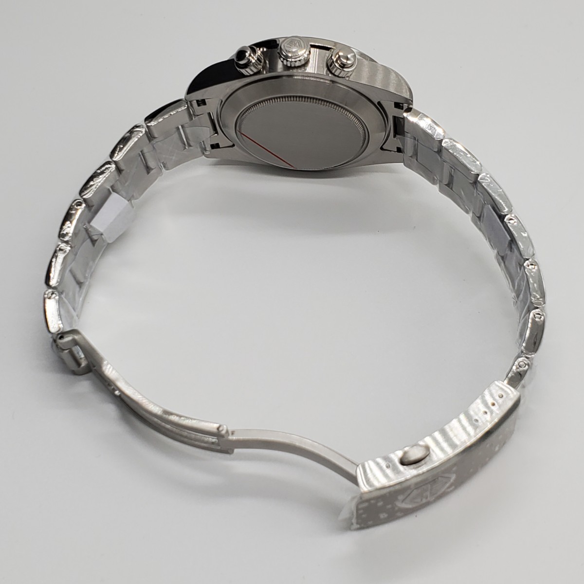 新品 手巻き ノーロゴ仕様 SanMartin クロノグラフ ホワイト 白 新品 手巻き ノーロゴ仕様 SanMartin クロノグラフ ホワイト 白