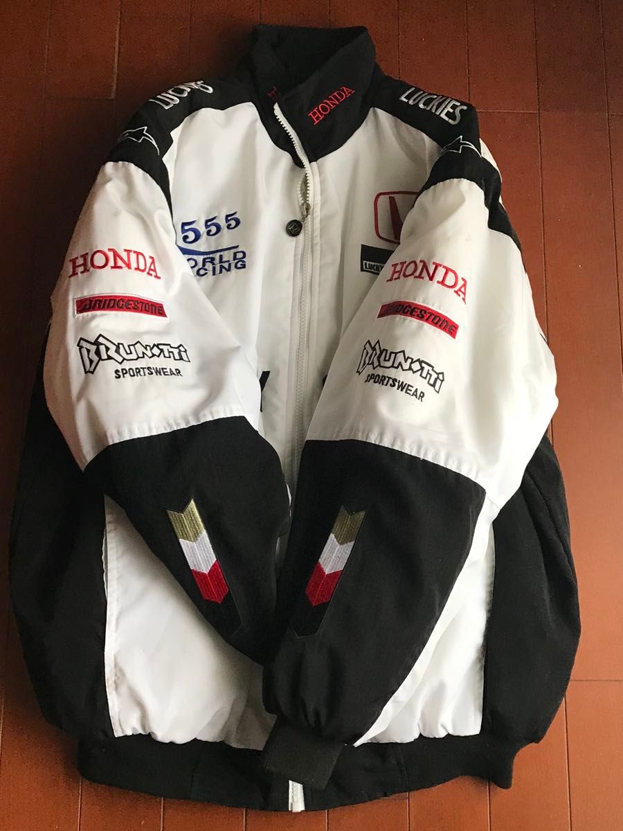 Vintage Honda Lucky Strike Bomber Jacket - Etsy