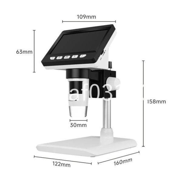 H7007:☆新品 電子機器用デジタル顕微鏡,はんだ付け顕微鏡,コイン顕微鏡,PCb,pc,ラップトップ,4.3インチ_画像6