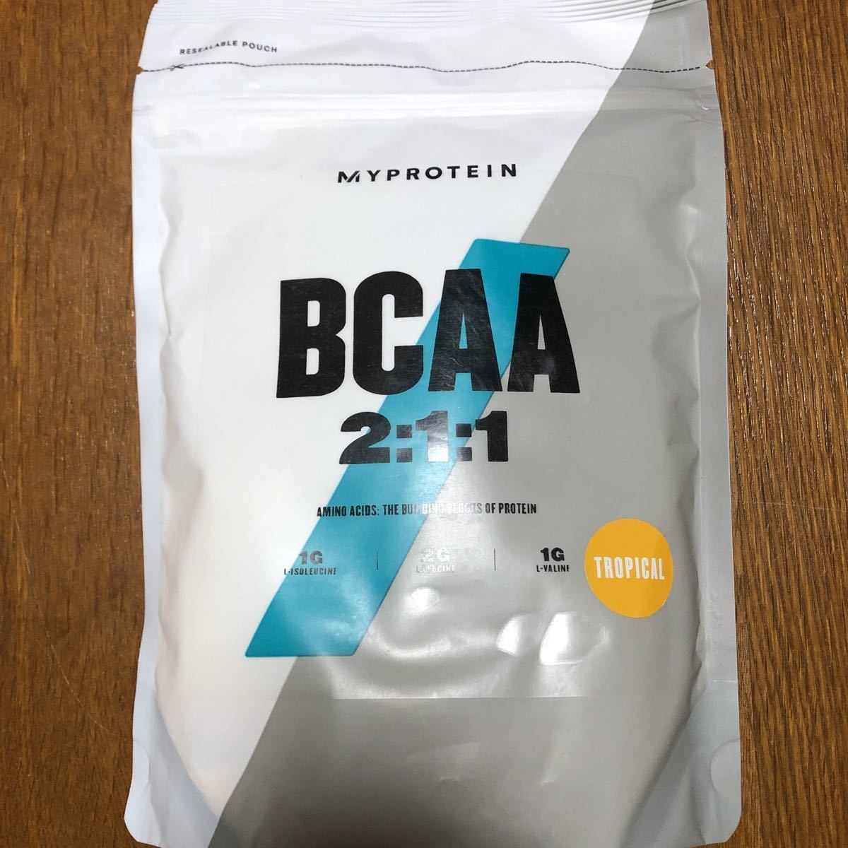 送料無料 国内発送 myprotein マイプロテイン BCAA トロピカル味 パウダー 250g 筋トレ EAA_画像1