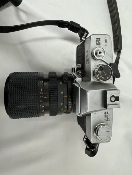 3409 【動作未確認・ジャンク】minolta SRT SUPER フィルムカメラ レンズ付きの画像3