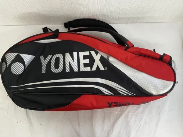 3372　YONEX　テニスラケット(2本セット・バッグ付き)+WIMBLEDON STABILIZER CH 25ラケット_画像2