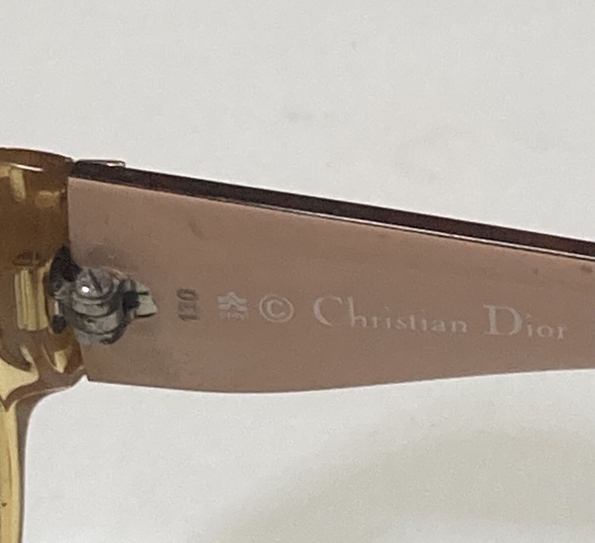 T065・美品☆べっ甲.Christian Dior クリスチャンディオール (度入り )眼鏡 _画像2