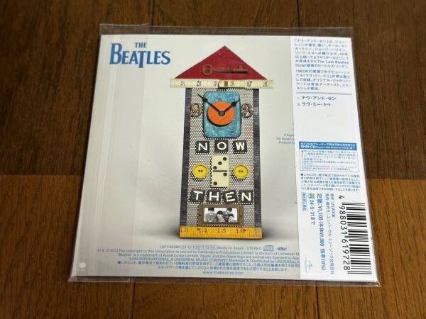 CD：ザ・ビートルズ/BEATLES/ナウ・アンド・ゼン_画像2