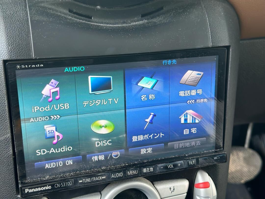 ☆パナソニック ストラーダ SDナビ CN-S310D☆ 地図データ2012年 フルセグ/DVD/SD/USB/bluetooth_画像2