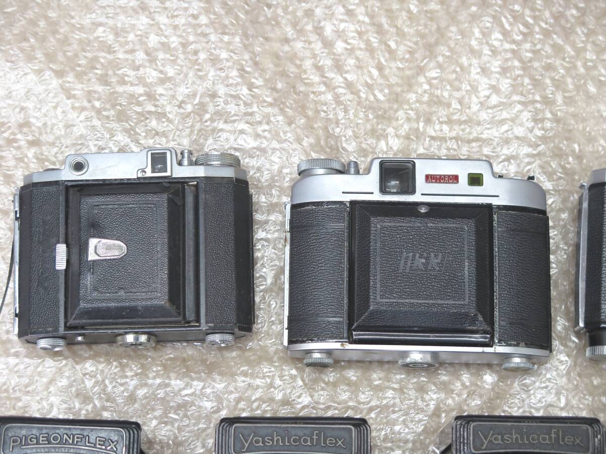 [1 jpy start ] twin-lens reflex camera 5 pcs .. camera 5 pcs total 10 pcs Junk together 