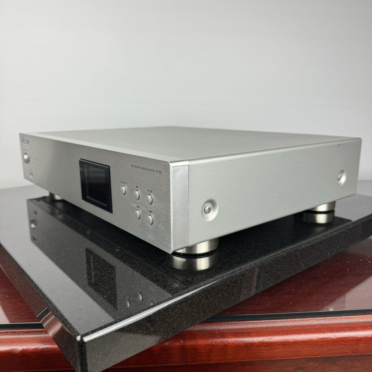 【銘機】PIONEER パイオニア N-50 ネットワーク オーディオプレーヤー ハイレゾ対応 Network audio player シルバー 音響機材_画像5