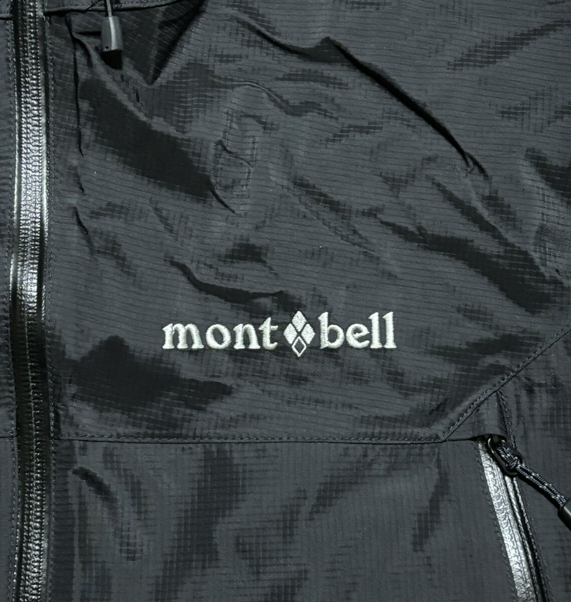モンベル レインダンサージャケット GORE-TEX ブラック Mサイズの画像2