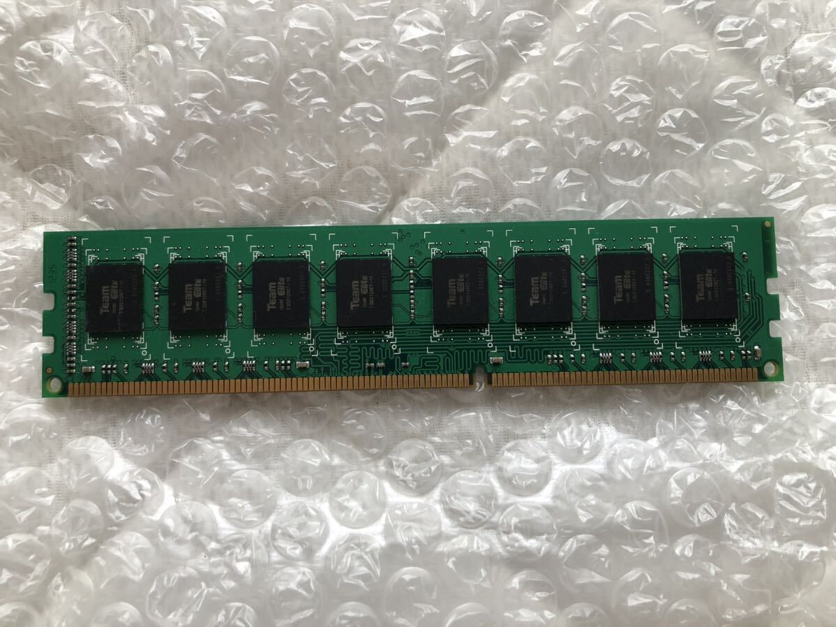 Team DDR3 メモリ PC3-12800 DDR3-1600Mhz 8GB×1枚 クリックポスト185円発送_画像3