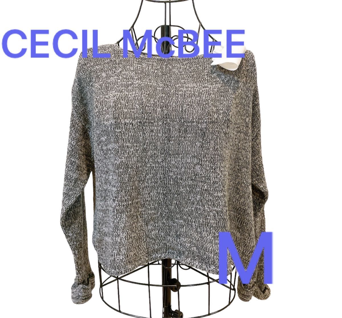 即日発送！CECIL McBEE ニットトップス　Mサイズ　セシルマクビー