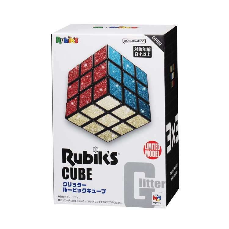 新品未開封 グリッター ルービックキューブ 限定 3×3 Rubiks CUBE Limited Model Glitter Megahouse メガハウス 同梱可 送料900円～の画像1