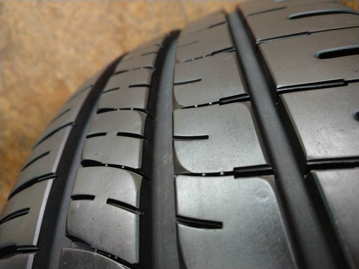 ★2022年製 深溝タイヤ DUNLOP ENASAVE EC204 185/55R15 4本セット[アクア ヤリス ヴィッツ ノート フィット MAZDA2 デミオ スイフト]の画像8