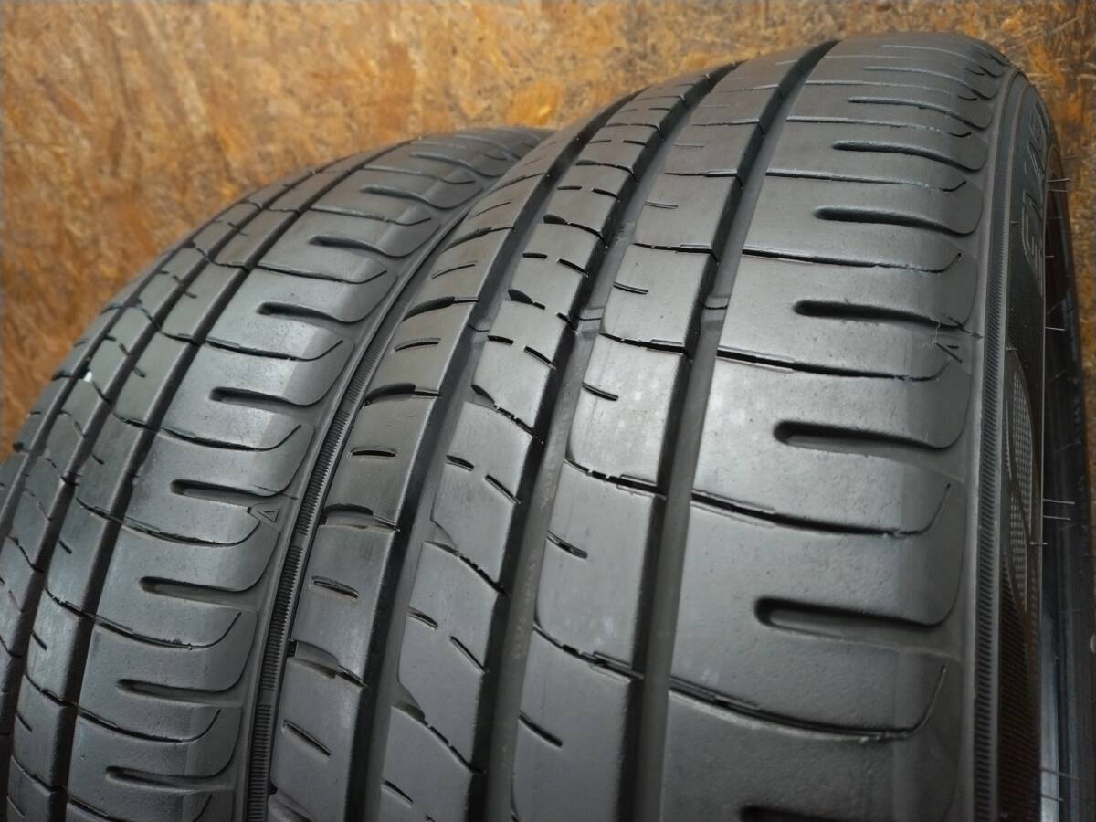 ★2022年製 深溝タイヤ DUNLOP ENASAVE EC204 185/55R15 4本セット[アクア ヤリス ヴィッツ ノート フィット MAZDA2 デミオ スイフト]の画像4